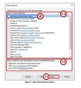 Outlook Rules : Manage Email messages using Rules - Tech Agilist