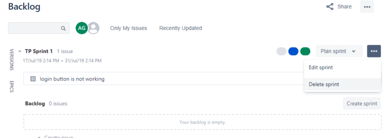 Create a New Sprint - Manage it in JIRA - Tech Agilist
