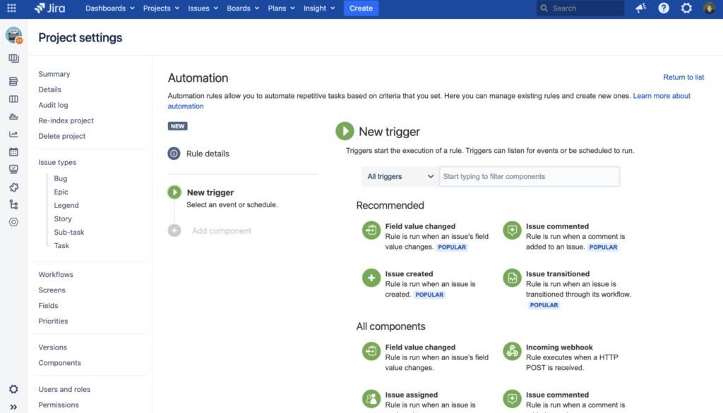 JIRA Automation