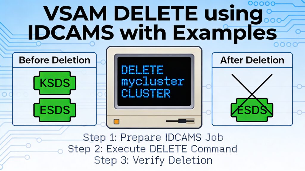 VSAM DELETE