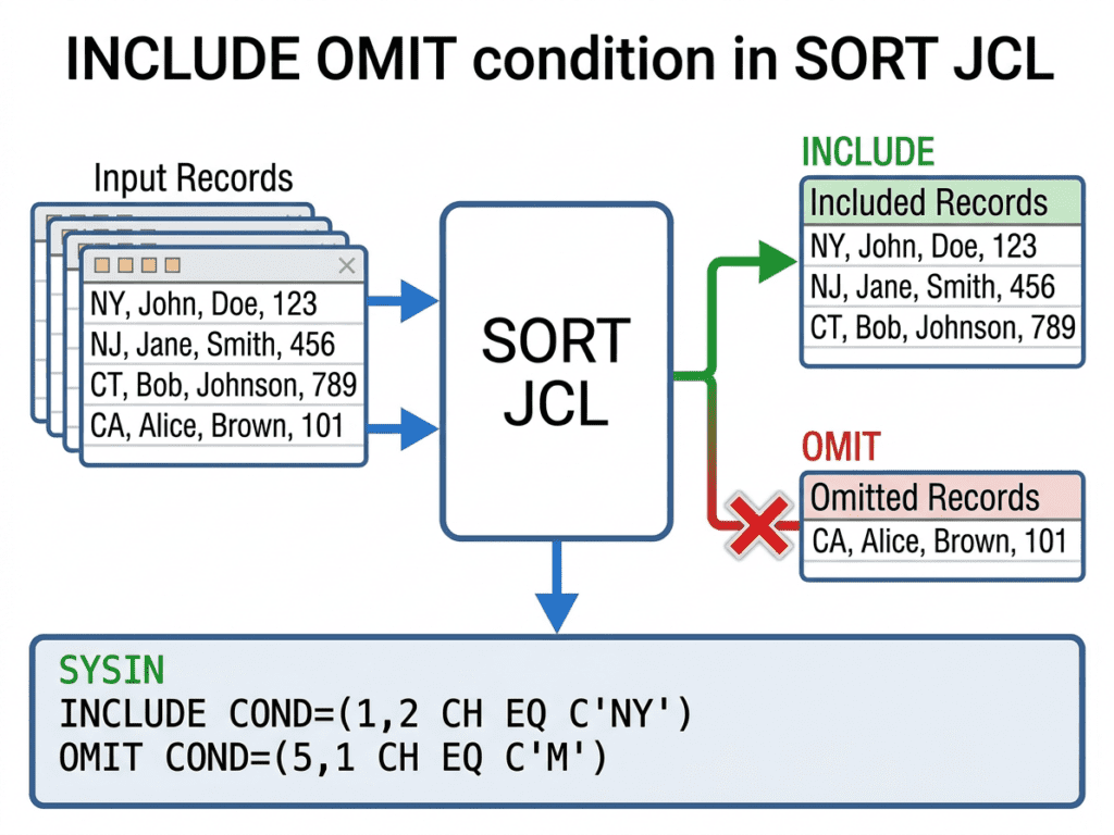 INCLUDE OMIT